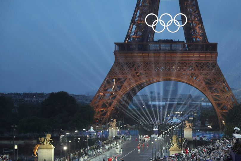 Klasemen perolehan medali Olimpiade Paris 2024. (c) Pool Photo via AP Photo/Ludovic Marin